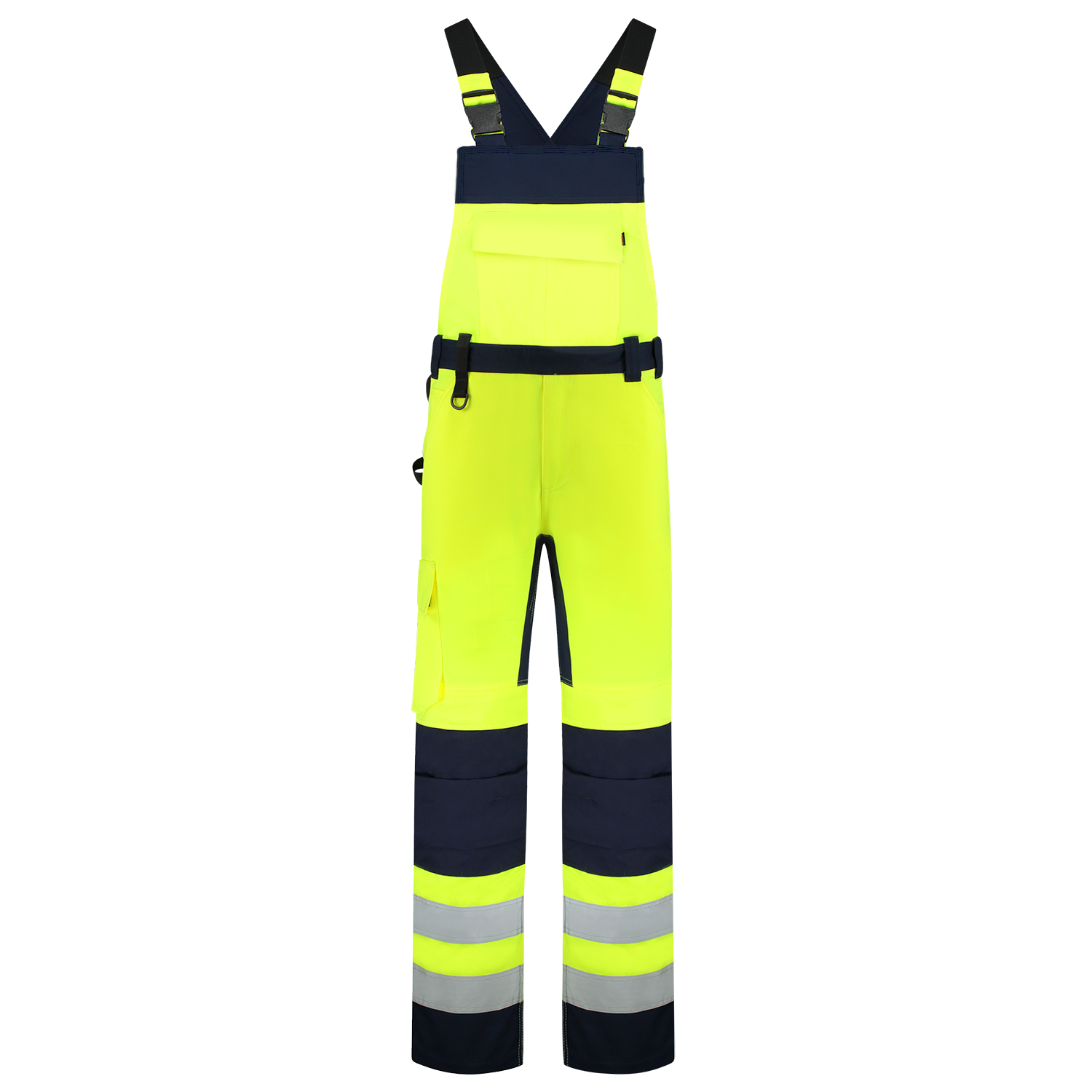 Tricorp Safety Overalls 753005 HiVis fluo geel-inktblauw(fluoryellowink)