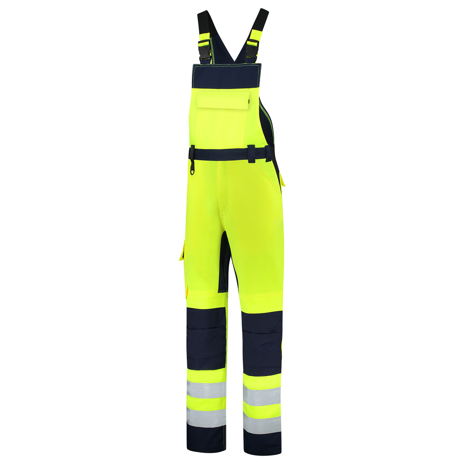 Tricorp Safety Overalls 753005 HiVis fluo geel-inktblauw(fluoryellowink)