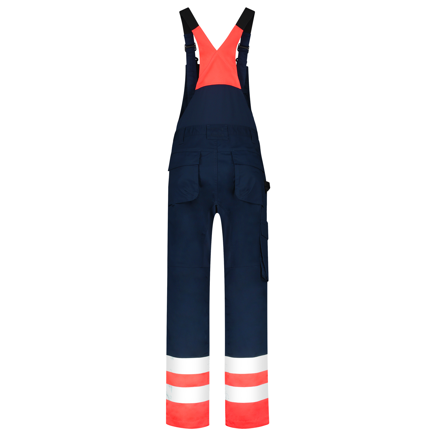 Tricorp Safety Overalls 753006 HiVis inktblauw-fluo rood(inkfluorred)