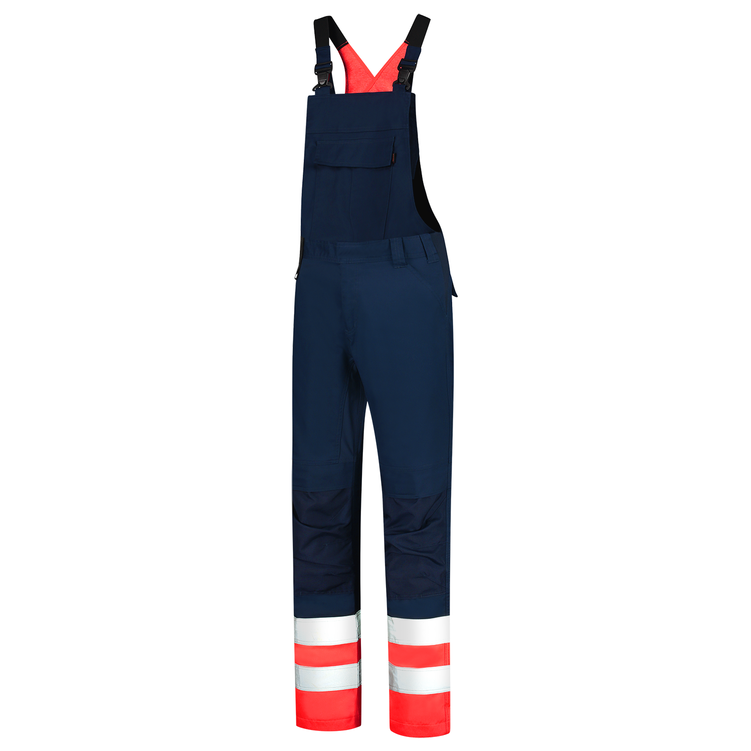 Tricorp Safety Overalls 753006 HiVis inktblauw-fluo rood(inkfluorred)