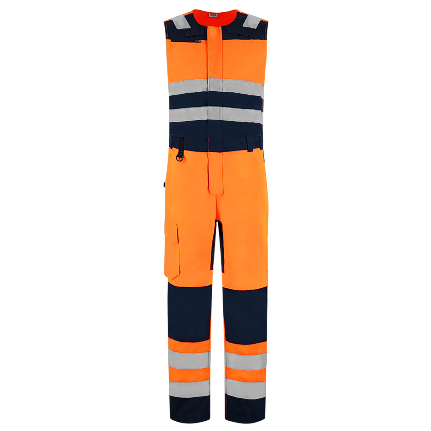 Tricorp Safety Overalls 753007 HiVis fluo oranje-inktblauw(fluororangeink)