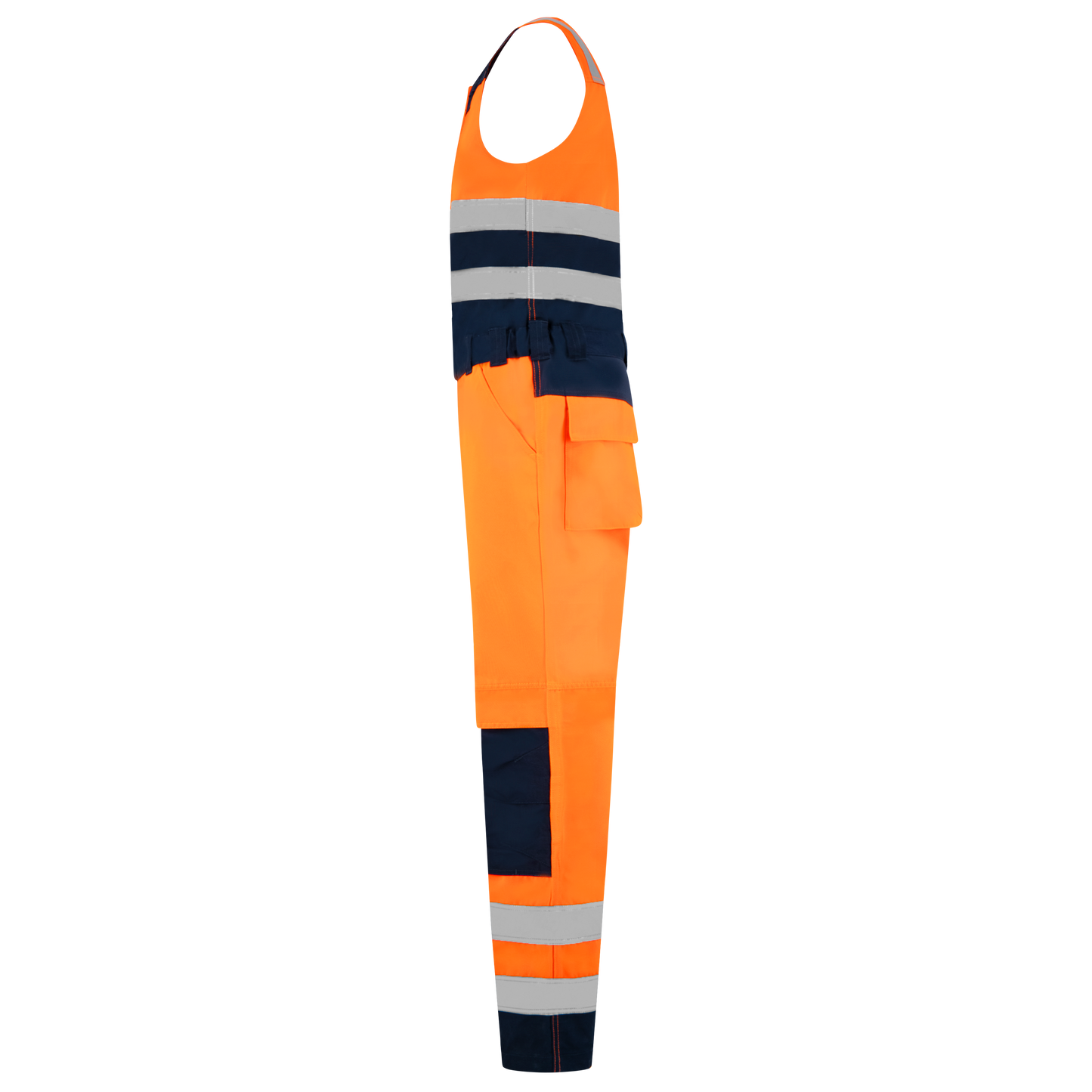 Tricorp Safety Overalls 753007 HiVis fluo oranje-inktblauw(fluororangeink)
