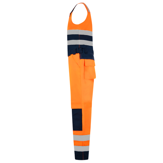 Tricorp Safety Overalls 753007 HiVis fluo oranje-inktblauw(fluororangeink)