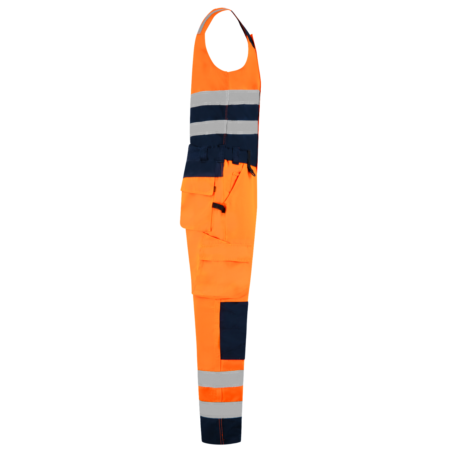 Tricorp Safety Overalls 753007 HiVis fluo oranje-inktblauw(fluororangeink)