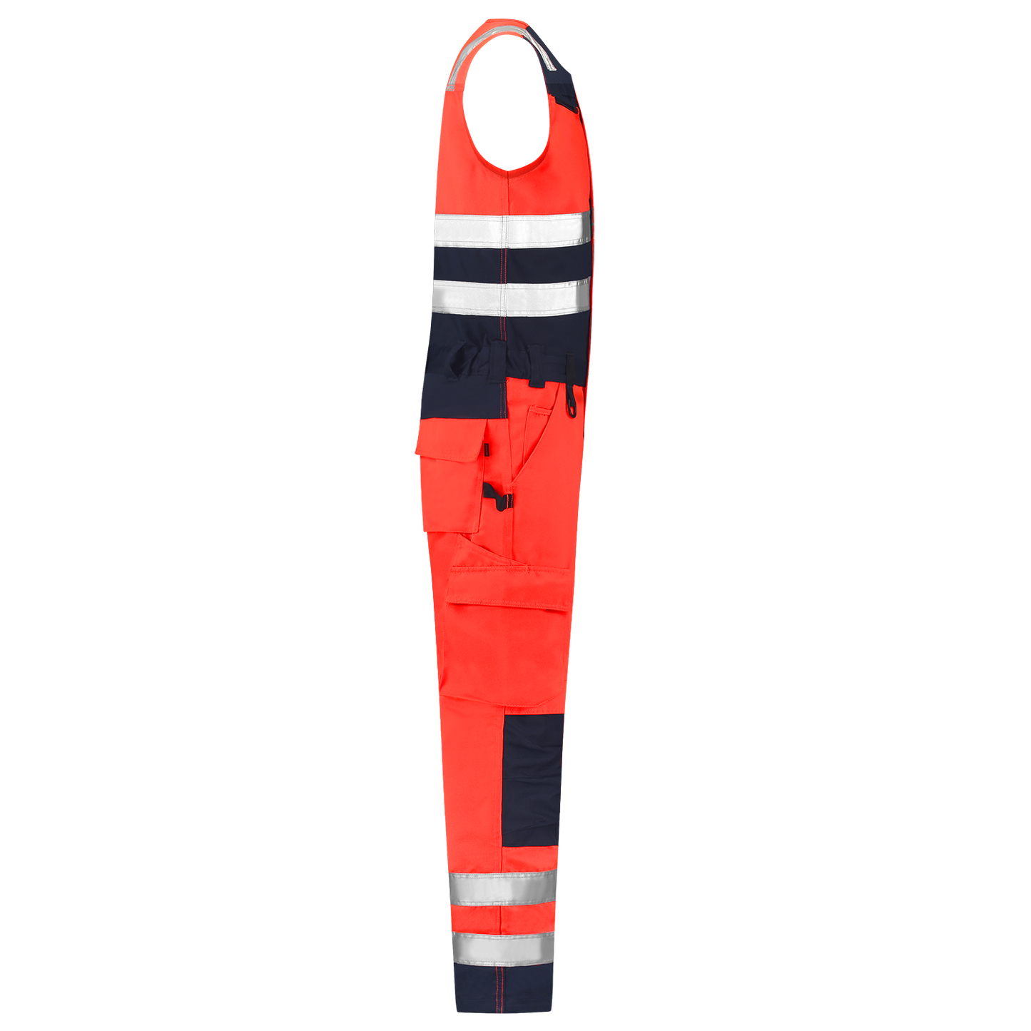 Tricorp Safety Overalls 753007 HiVis fluo rood-inktblauw(fluorredink)