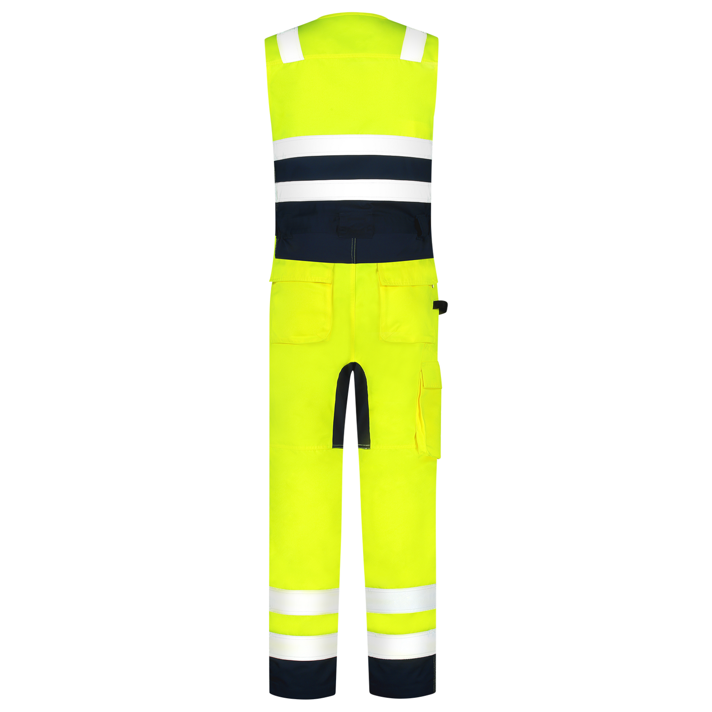Tricorp Safety Overalls 753007 HiVis fluo geel-inktblauw(fluoryellowink)