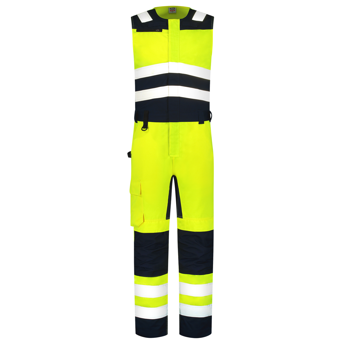 Tricorp Safety Overalls 753007 HiVis fluo geel-inktblauw(fluoryellowink)