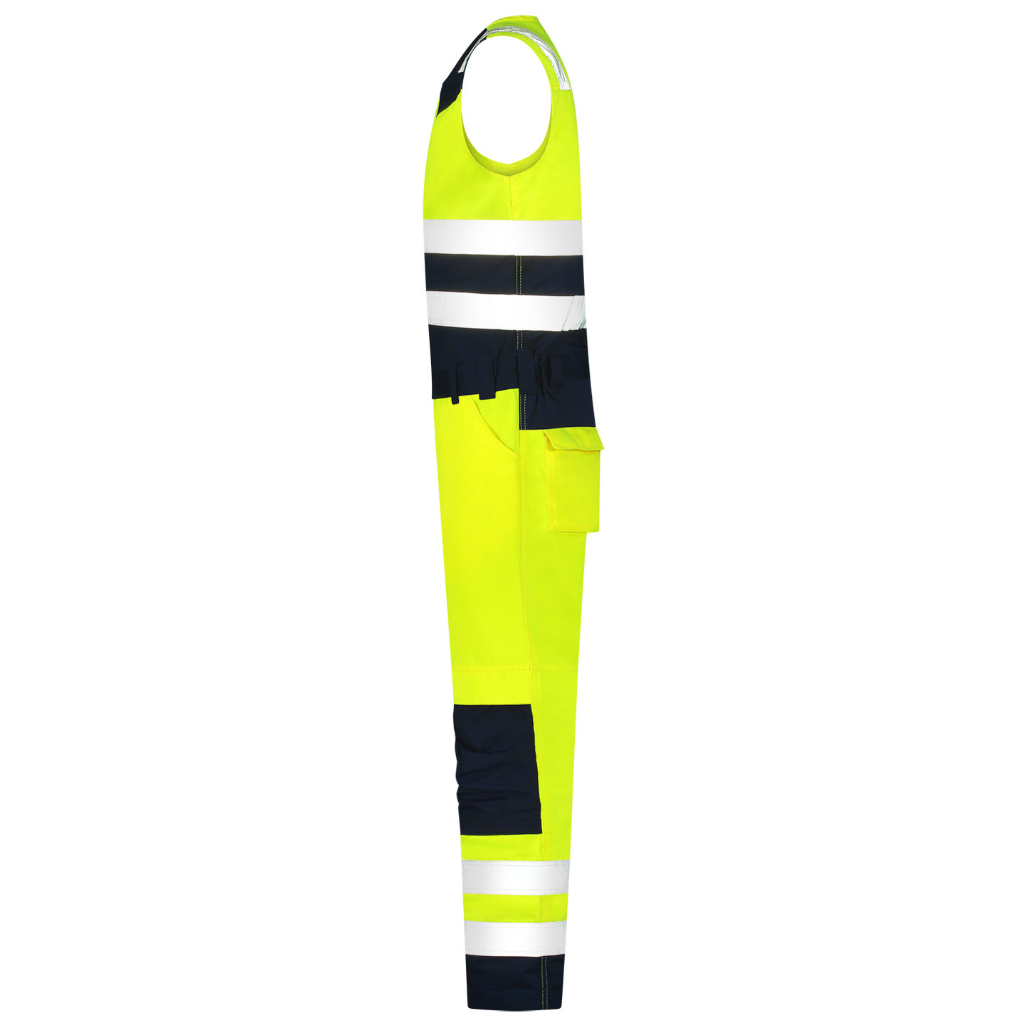 Tricorp Safety Overalls 753007 HiVis fluo geel-inktblauw(fluoryellowink)