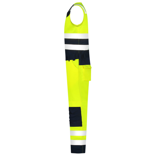 Tricorp Safety Overalls 753007 HiVis fluo geel-inktblauw(fluoryellowink)