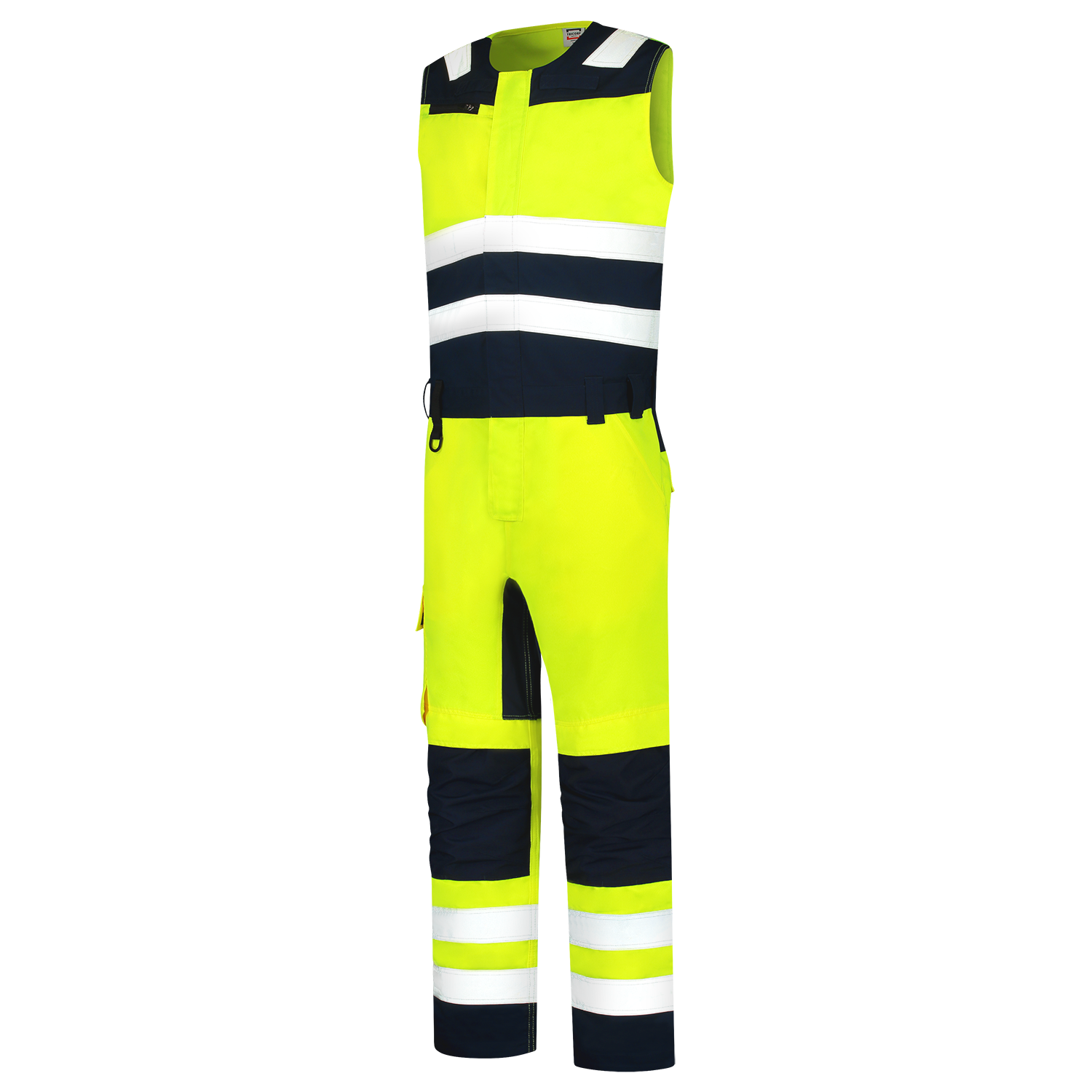 Tricorp Safety Overalls 753007 HiVis fluo geel-inktblauw(fluoryellowink)
