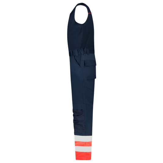 Tricorp Safety Bodybroeken 753008 HiVis inktblauw-fluo oranje(inkfluororange)