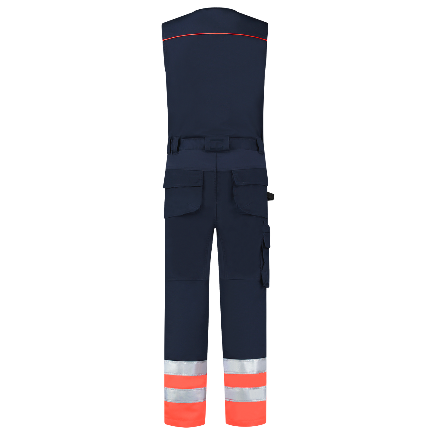 Tricorp Safety Bodybroeken 753008 HiVis inktblauw-fluo rood(inkfluorred)