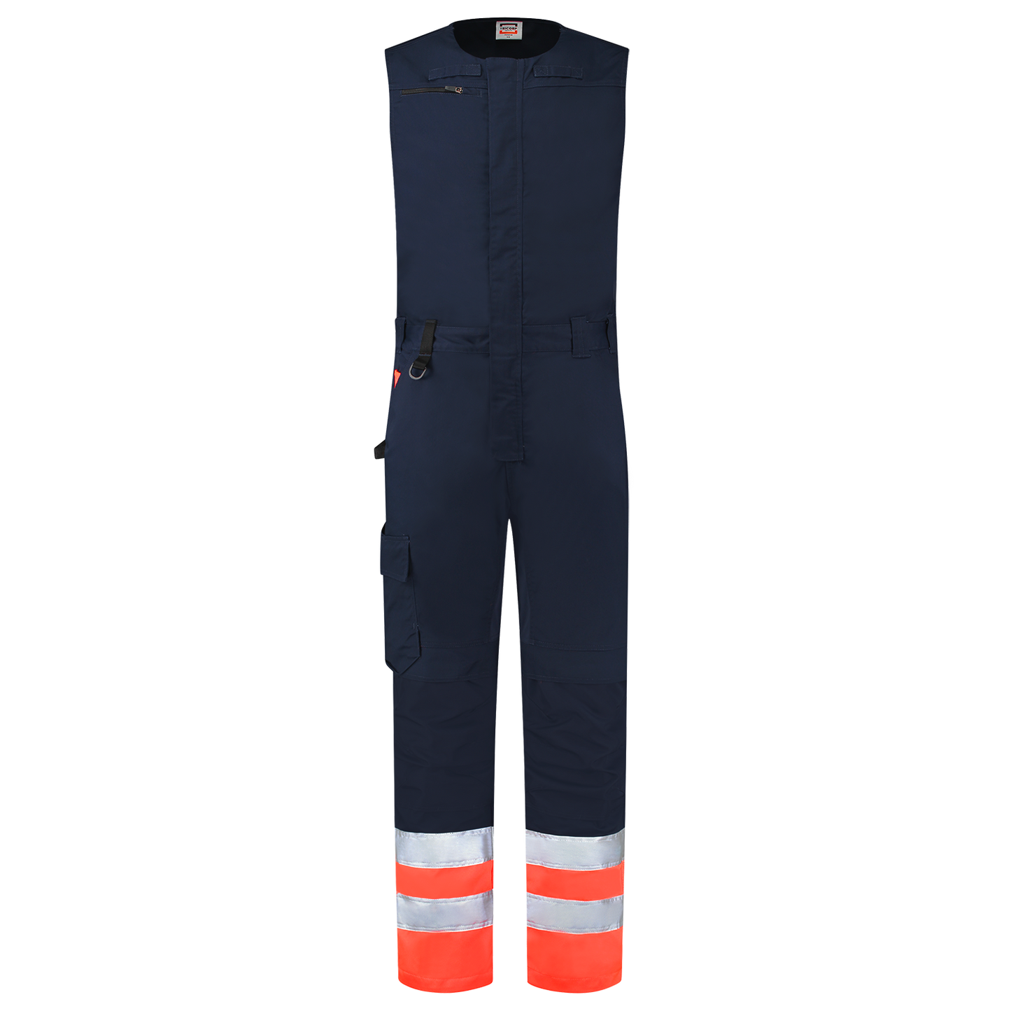 Tricorp Safety Bodybroeken 753008 HiVis inktblauw-fluo rood(inkfluorred)