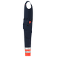 Tricorp Safety Bodybroeken 753008 HiVis inktblauw-fluo rood(inkfluorred)