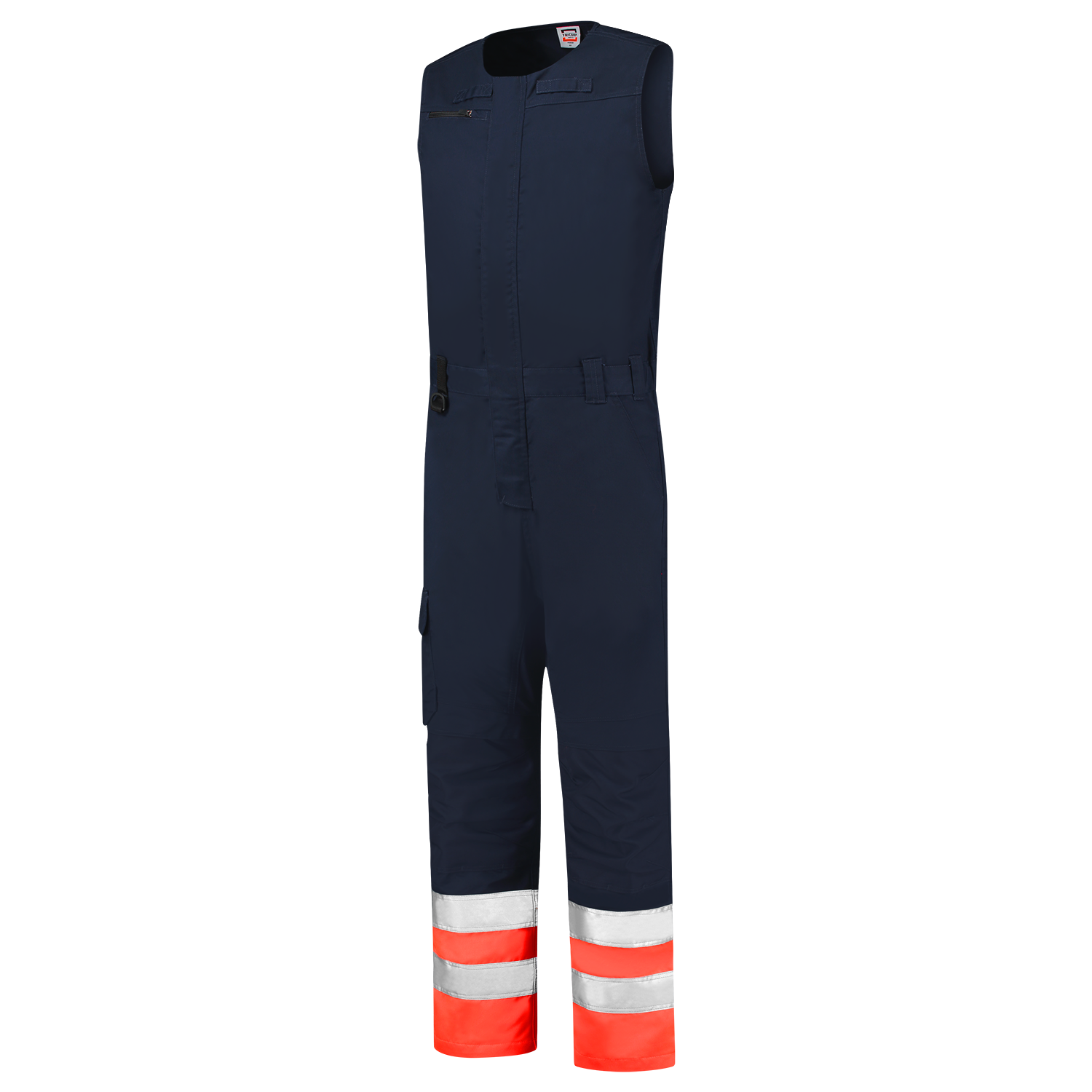 Tricorp Safety Bodybroeken 753008 HiVis inktblauw-fluo rood(inkfluorred)
