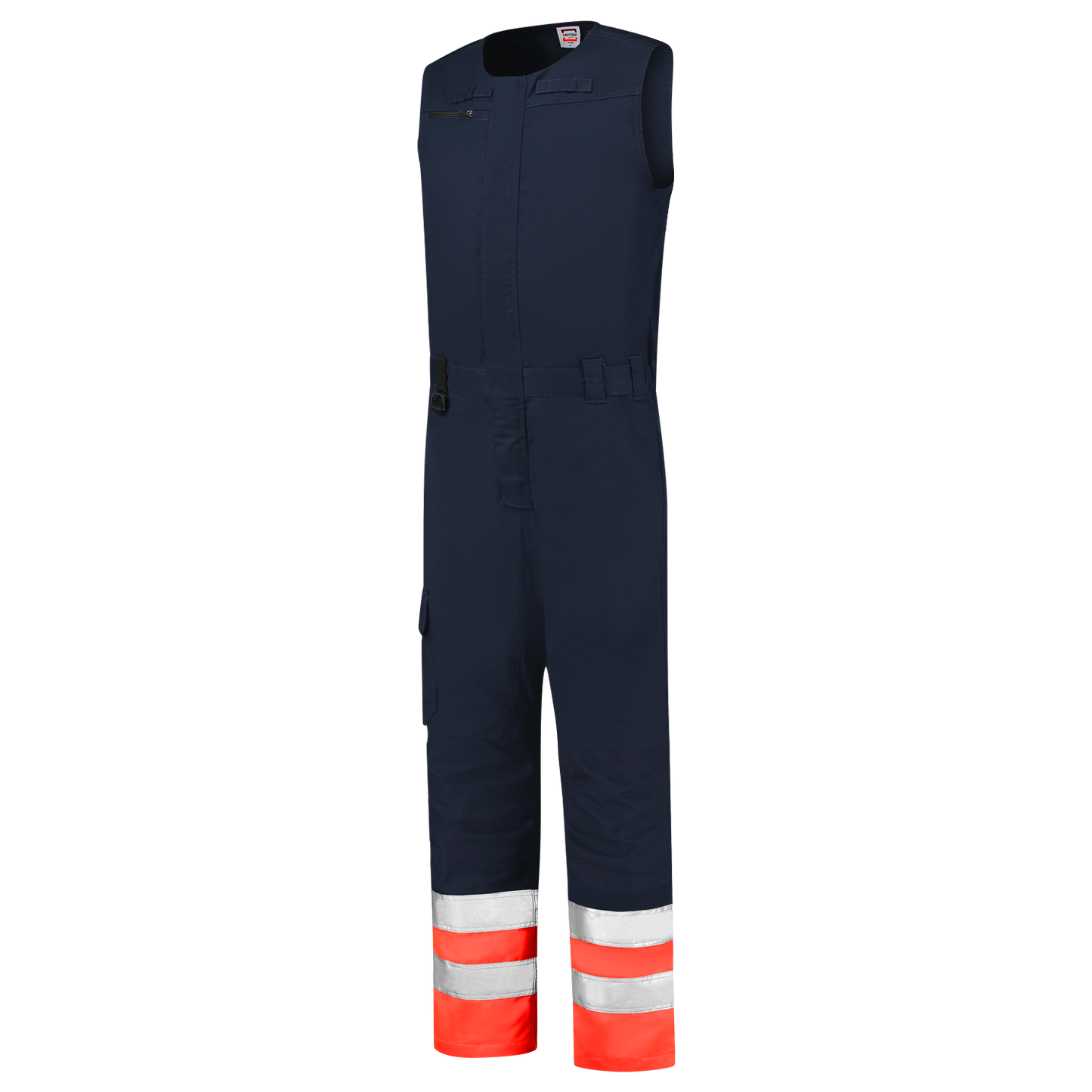 Tricorp Safety Bodybroeken 753008 HiVis inktblauw-fluo rood(inkfluorred)