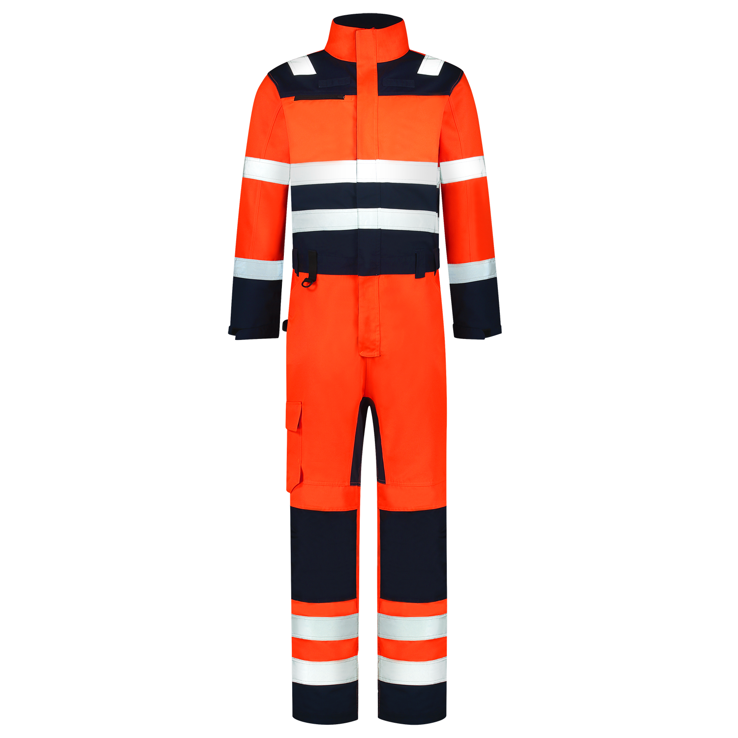 Tricorp Safety Overalls 753009 HiVis fluo oranje-inktblauw(fluororangeink)