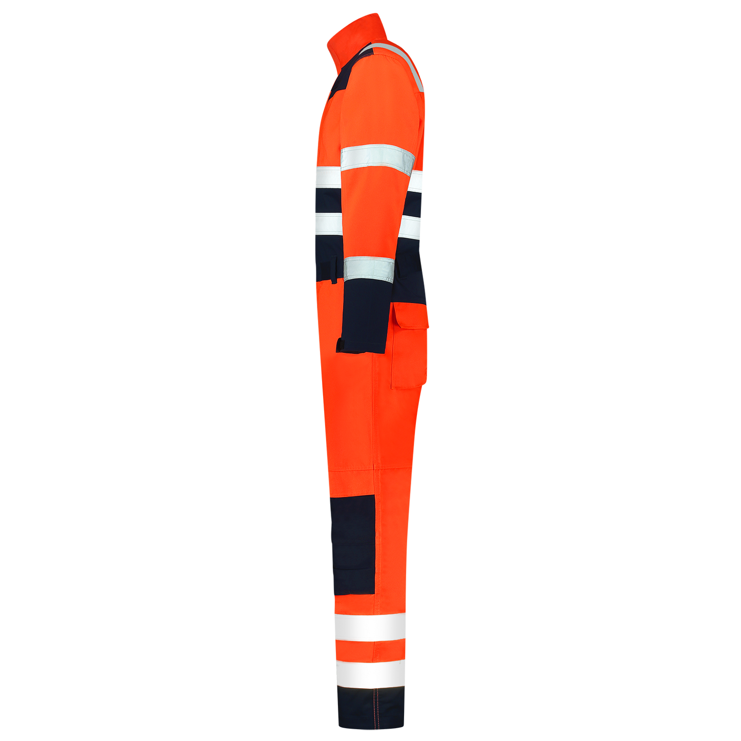Tricorp Safety Overalls 753009 HiVis fluo oranje-inktblauw(fluororangeink)