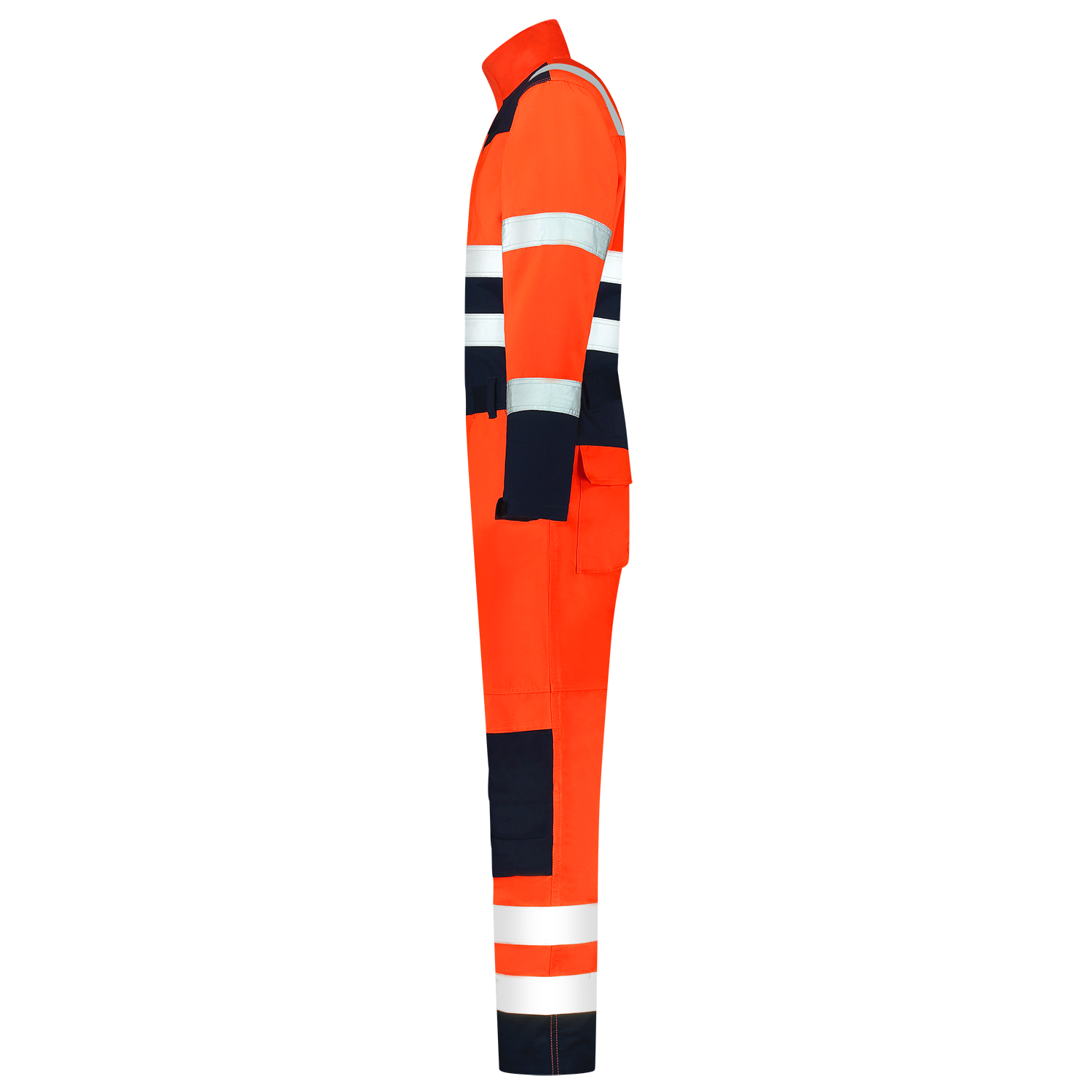 Tricorp Safety Overalls 753009 HiVis fluo oranje-inktblauw(fluororangeink)