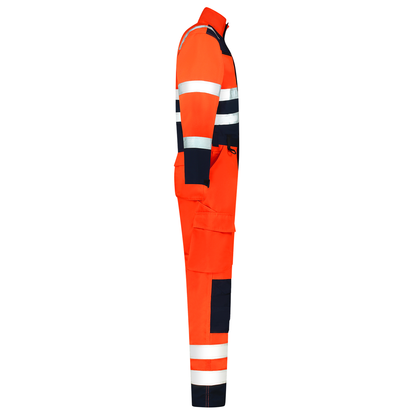 Tricorp Safety Overalls 753009 HiVis fluo oranje-inktblauw(fluororangeink)