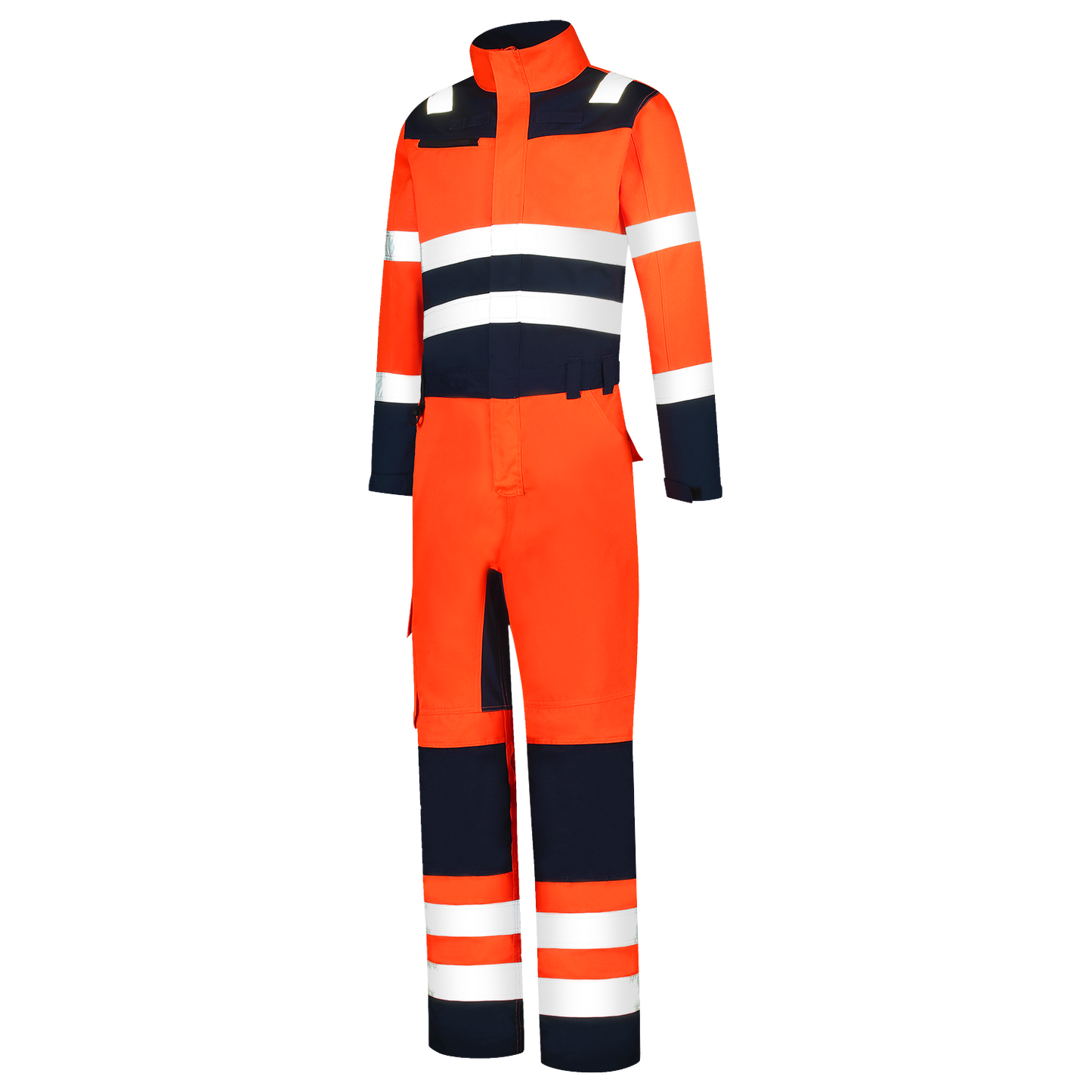 Tricorp Safety Overalls 753009 HiVis fluo oranje-inktblauw(fluororangeink)