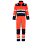 Tricorp Safety Overalls 753009 HiVis fluo rood-inktblauw(fluorredink)
