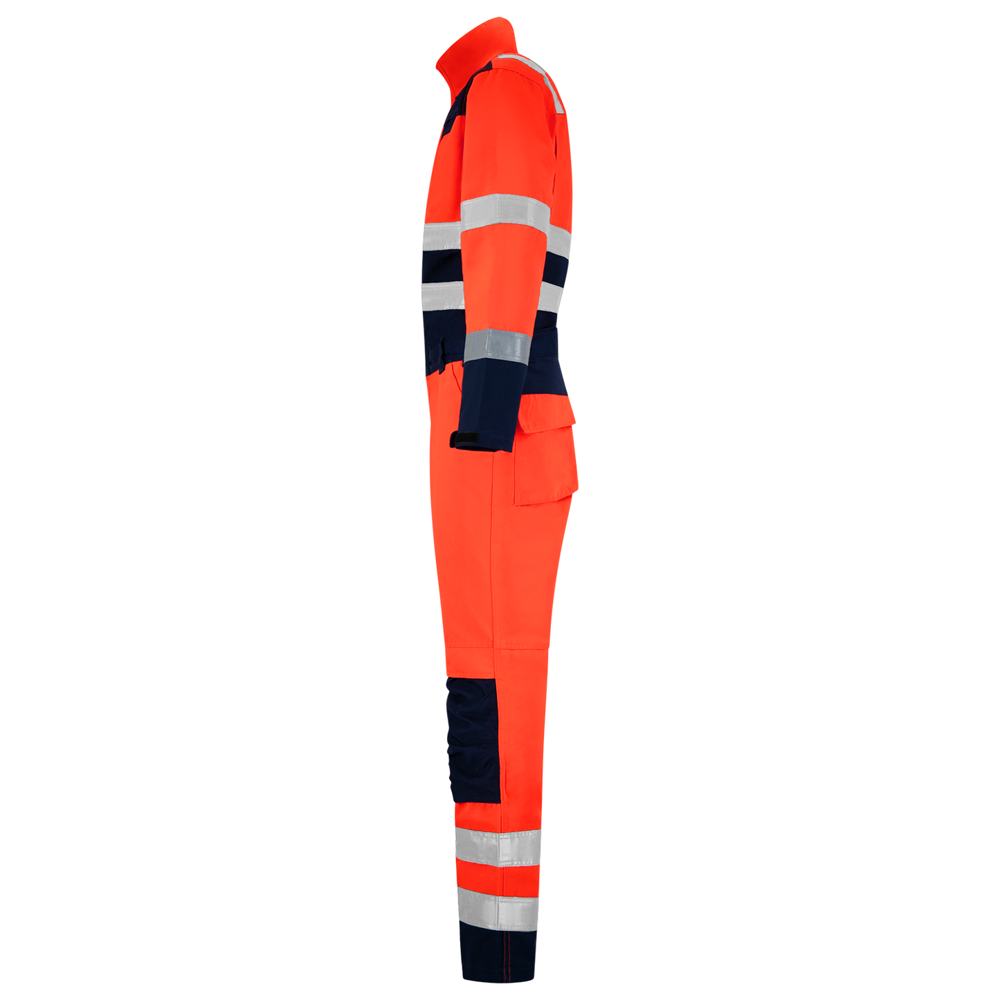 Tricorp Safety Overalls 753009 HiVis fluo rood-inktblauw(fluorredink)