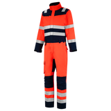 Tricorp Safety Overalls 753009 HiVis fluo rood-inktblauw(fluorredink)