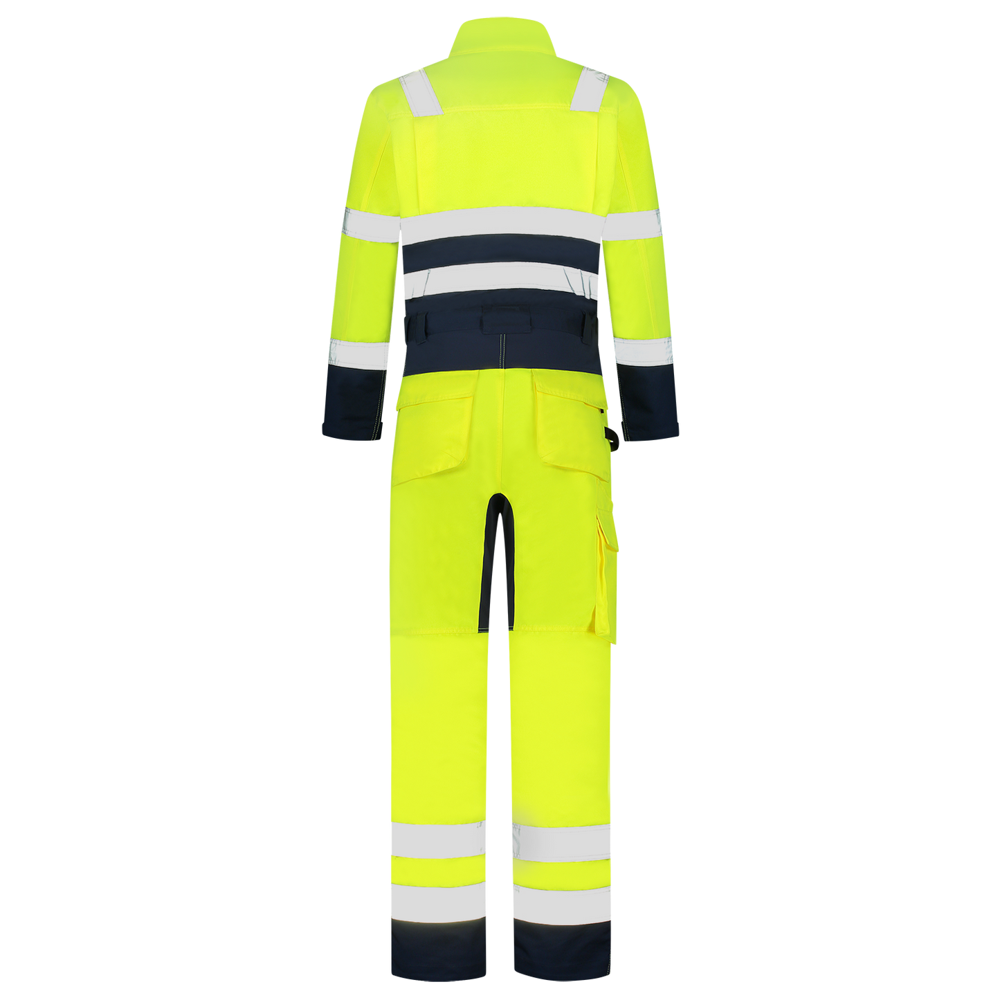 Tricorp Safety Overalls 753009 HiVis fluo geel-inktblauw(fluoryellowink)
