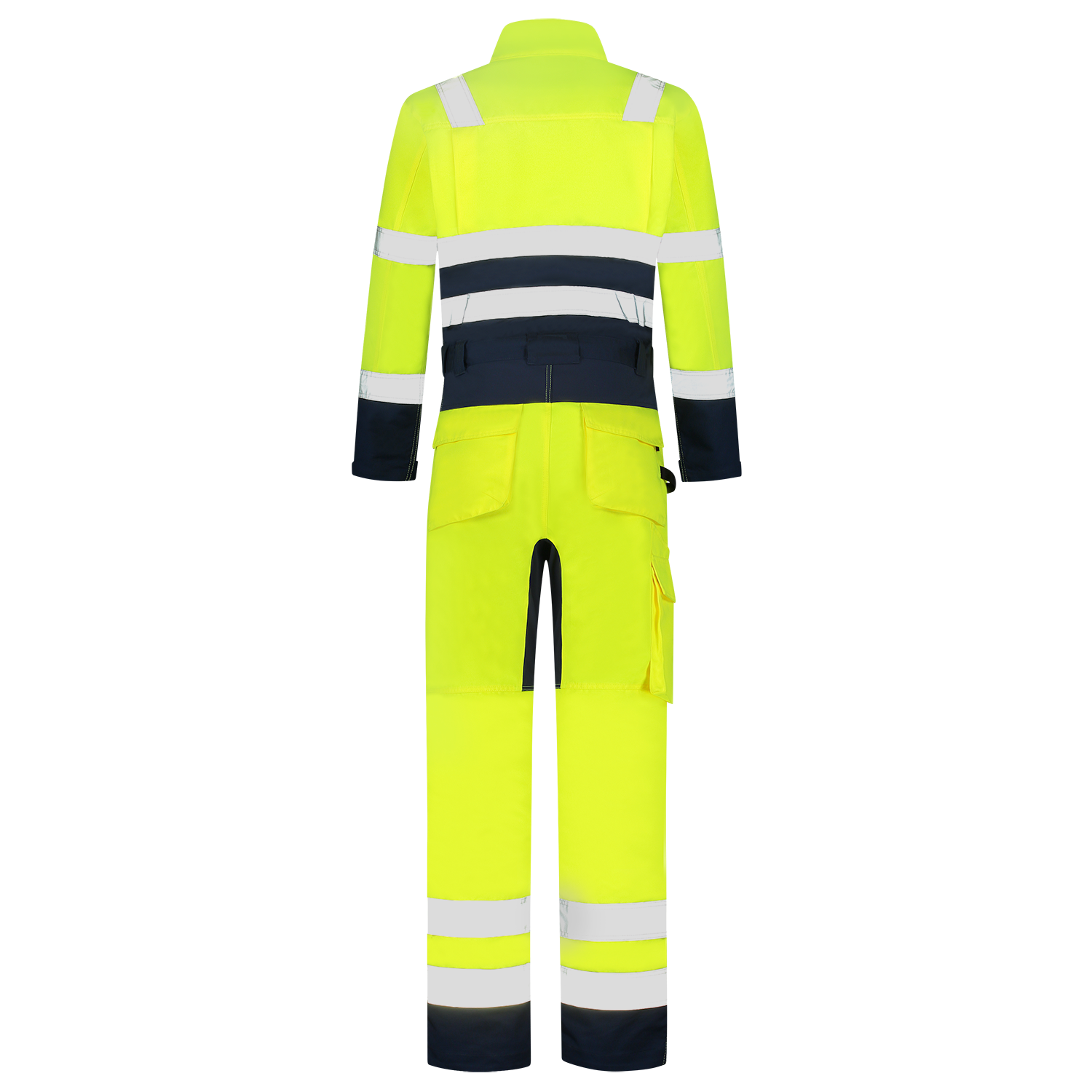 Tricorp Safety Overalls 753009 HiVis fluo geel-inktblauw(fluoryellowink)