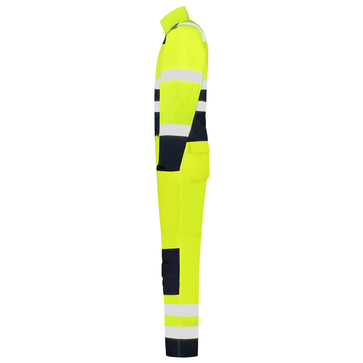 Tricorp Safety Overalls 753009 HiVis fluo geel-inktblauw(fluoryellowink)