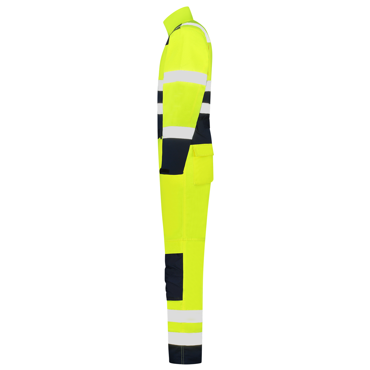 Tricorp Safety Overalls 753009 HiVis fluo geel-inktblauw(fluoryellowink)