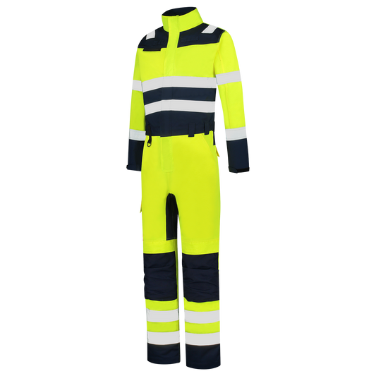 Tricorp Safety Overalls 753009 HiVis fluo geel-inktblauw(fluoryellowink)