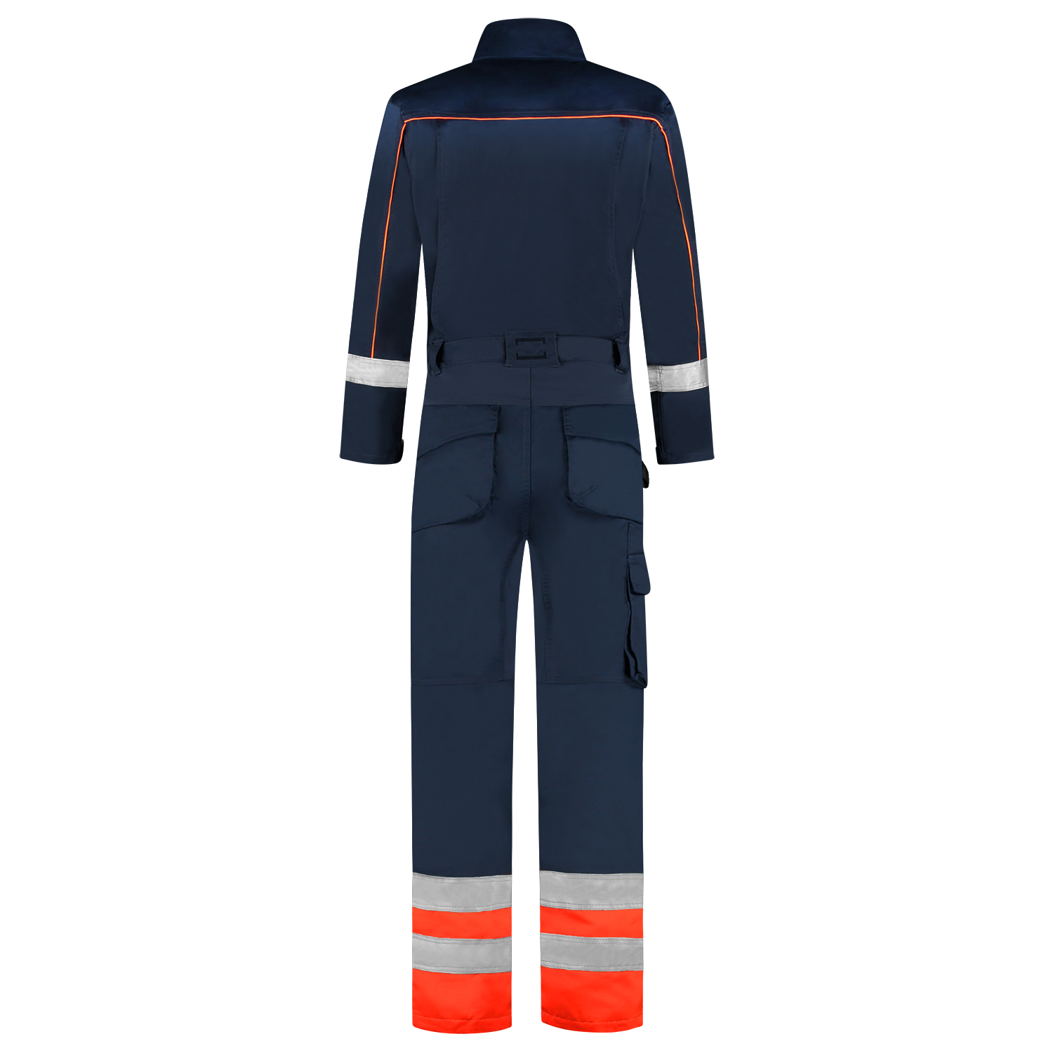 Tricorp Safety Overalls 753010 HiVis inktblauw-fluo oranje(inkfluororange)
