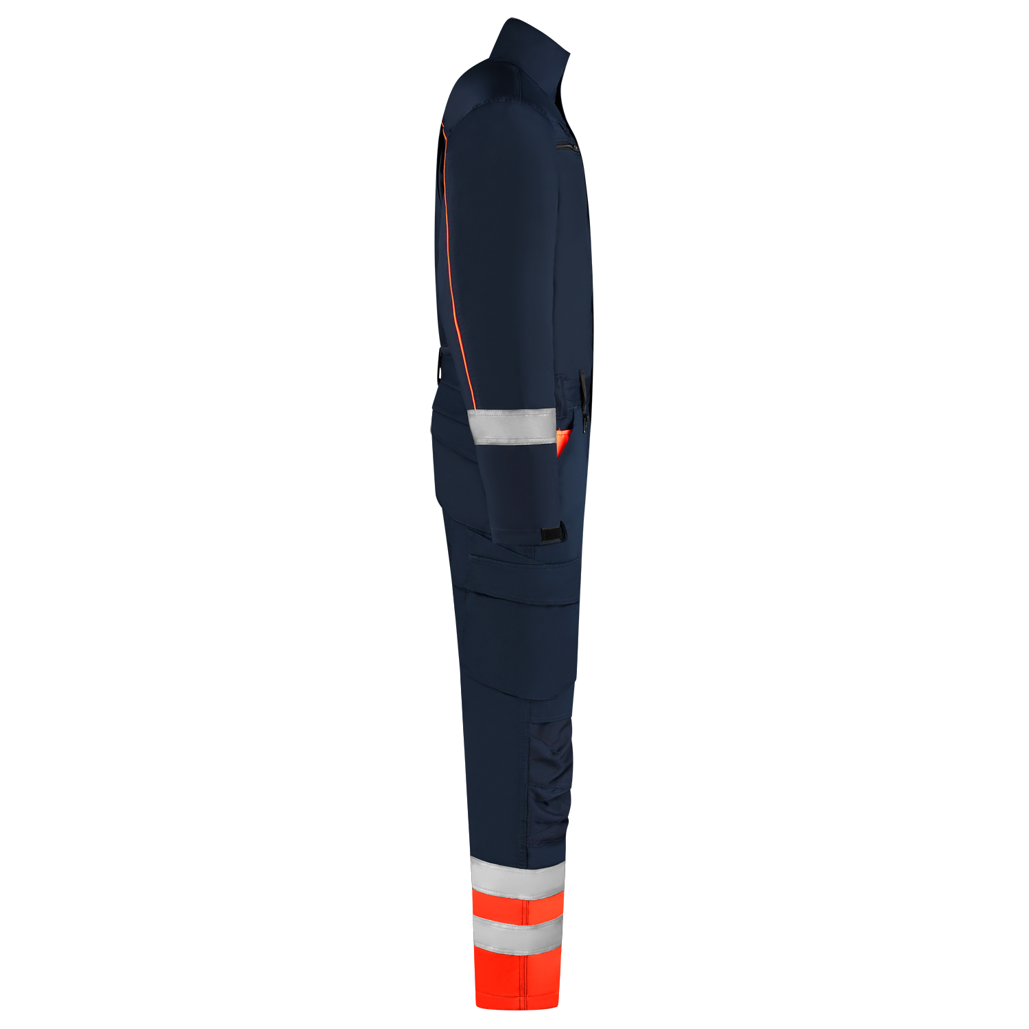 Tricorp Safety Overalls 753010 HiVis inktblauw-fluo oranje(inkfluororange)