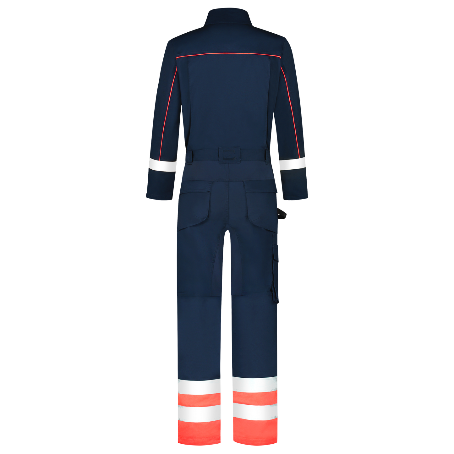 Tricorp Safety Overalls 753010 HiVis inktblauw-fluo rood(inkfluorred)
