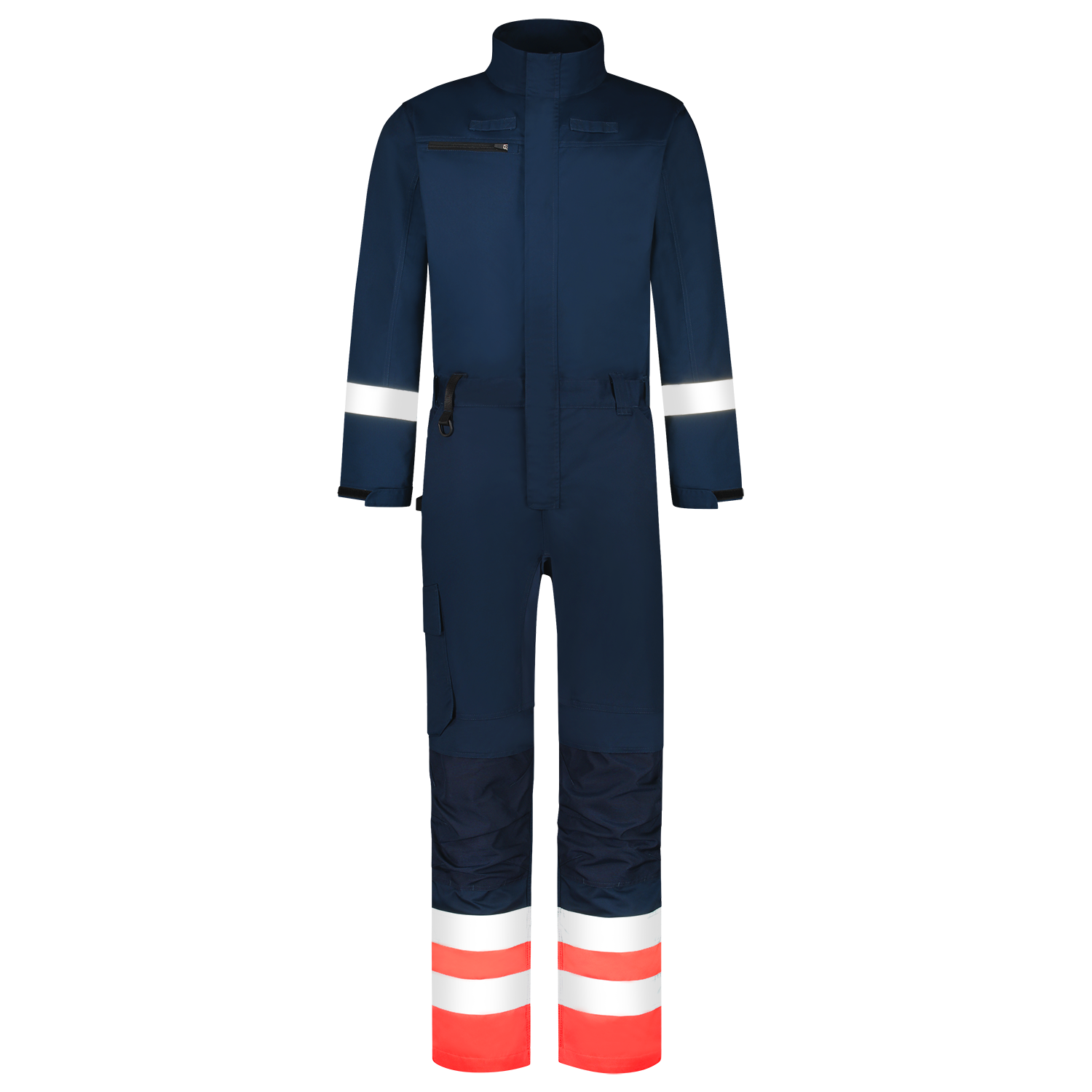 Tricorp Safety Overalls 753010 HiVis inktblauw-fluo rood(inkfluorred)