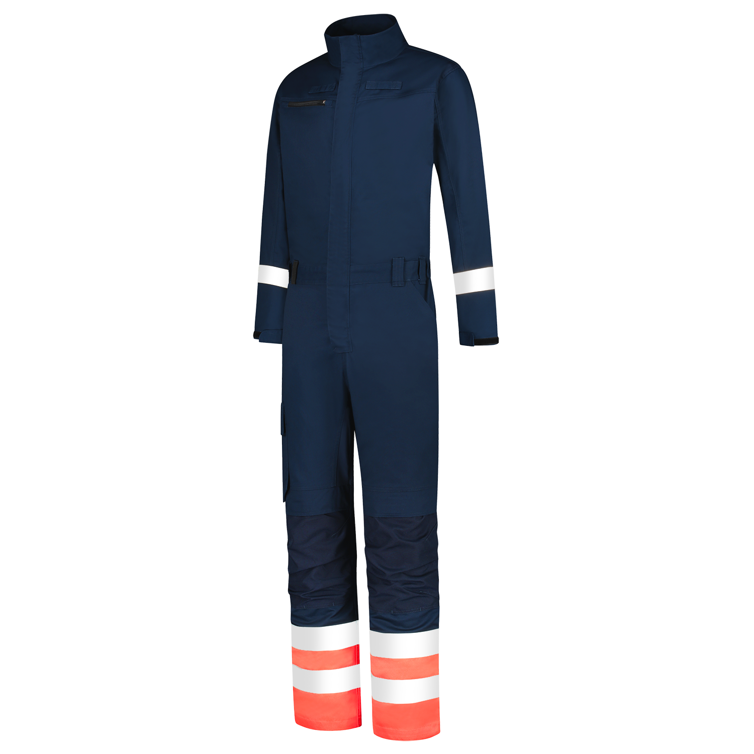 Tricorp Safety Overalls 753010 HiVis inktblauw-fluo rood(inkfluorred)