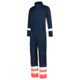 Tricorp Safety Overalls 753010 HiVis inktblauw-fluo rood(inkfluorred)