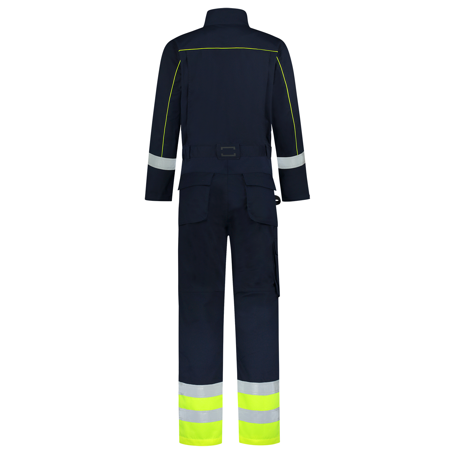 Tricorp Safety Overalls 753010 HiVis inktblauw-fluo geel(inkfluoryellow)