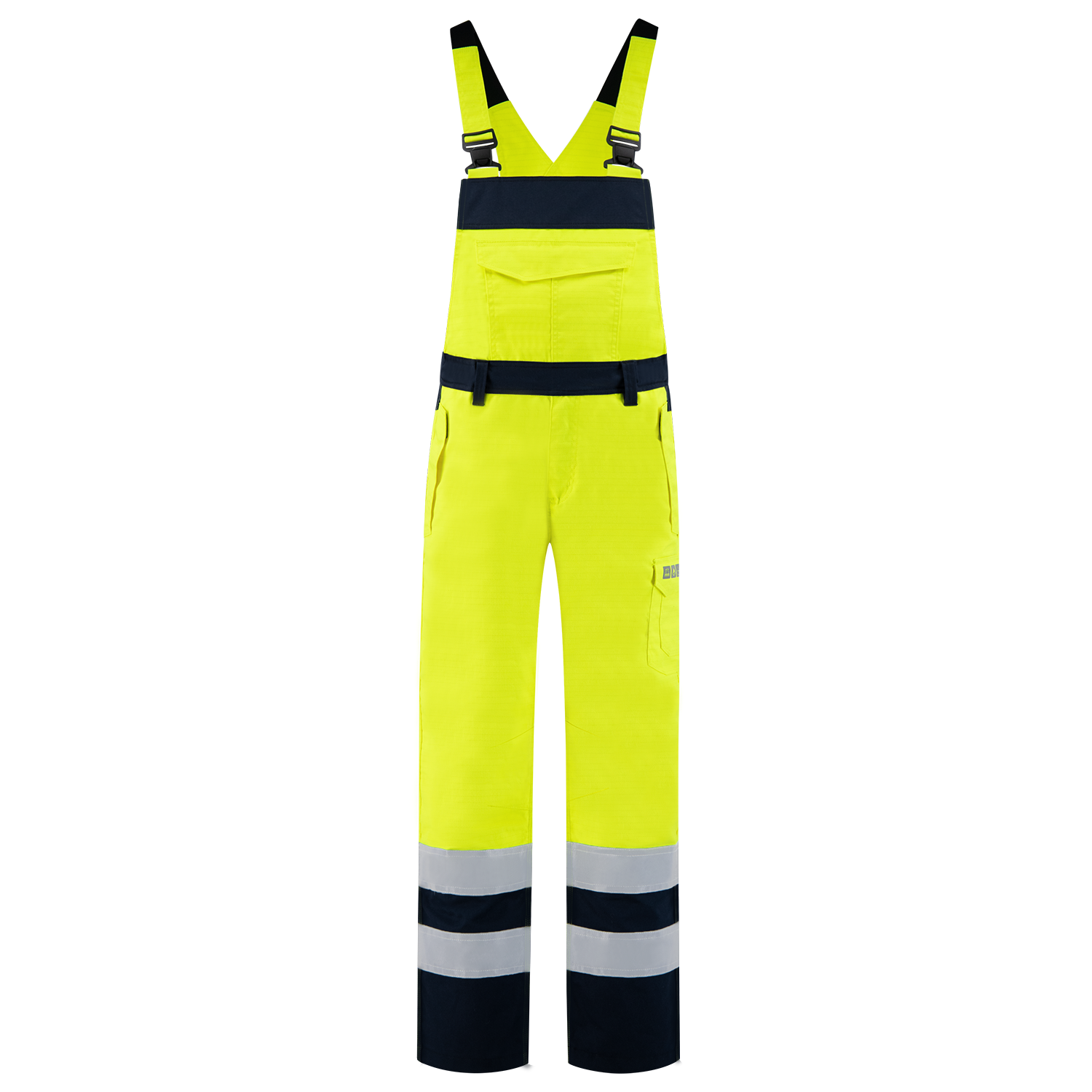 Tricorp Safety 60 Graden;Multinorm Overalls 753011 fluo geel-inktzwart(fluoryellowink)