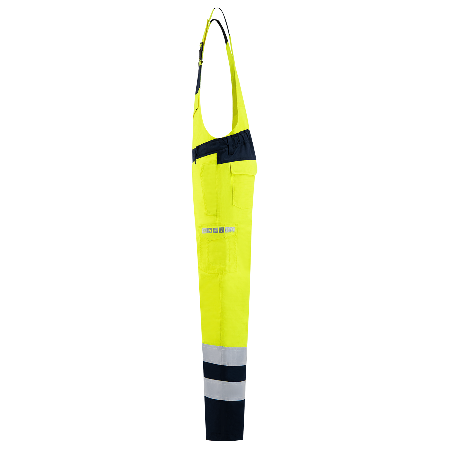 Tricorp Safety 60 Graden;Multinorm Overalls 753011 fluo geel-inktzwart(fluoryellowink)