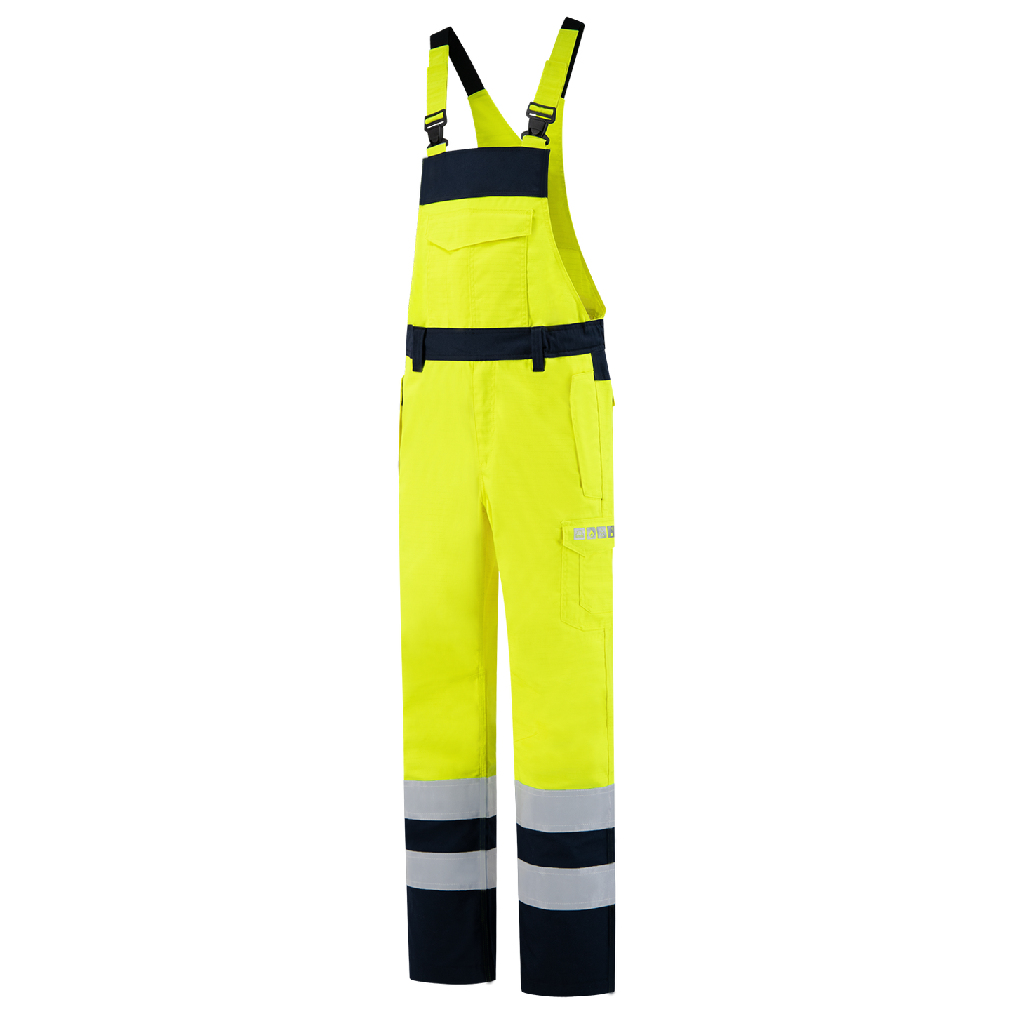 Tricorp Safety 60 Graden;Multinorm Overalls 753011 fluo geel-inktzwart(fluoryellowink)