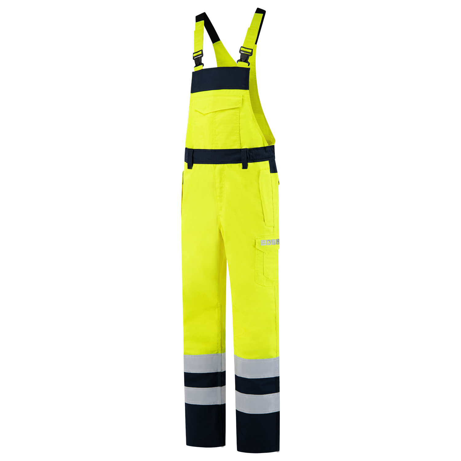 Tricorp Safety 60 Graden;Multinorm Overalls 753011 fluo geel-inktzwart(fluoryellowink)
