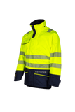 Sioen jassen Talsi multinorm fluo geel-marine