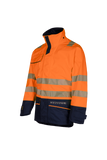 Sioen jassen Talsi multinorm fluo oranje-marineblauw