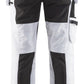 Blaklader Broeken 79101000 met Stretch wit-zwart(1099)