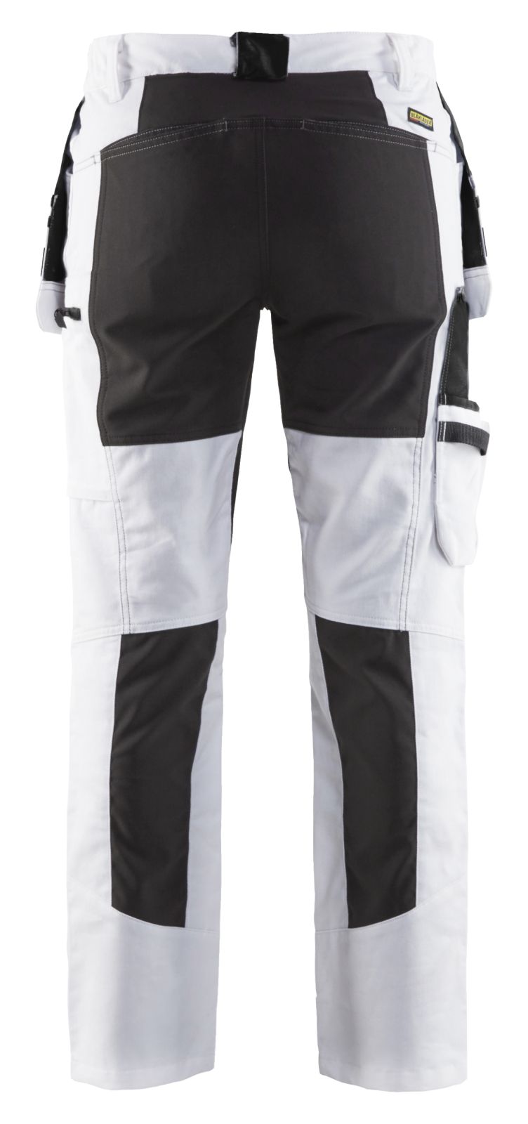 Blaklader Broeken 79101000 met Stretch wit-zwart(1099)