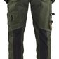 Blaklader Dames X1900 Werkbroek 79901141 denim stretch donker herfstgroen-zwart(4298)