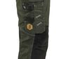 Blaklader Dames X1900 Werkbroek 79901141 denim stretch donker herfstgroen-zwart(4298)